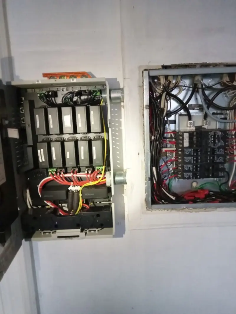Electrical panel upgrade completed for Electrical Inspection in Lochsloy